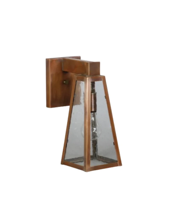 Triangular Wall Mount Lantern