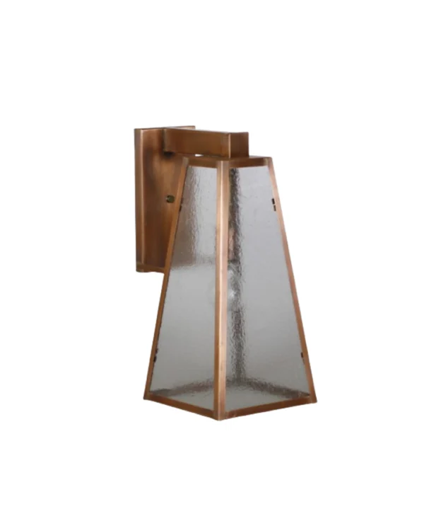 Triangular Wall Mount Lantern