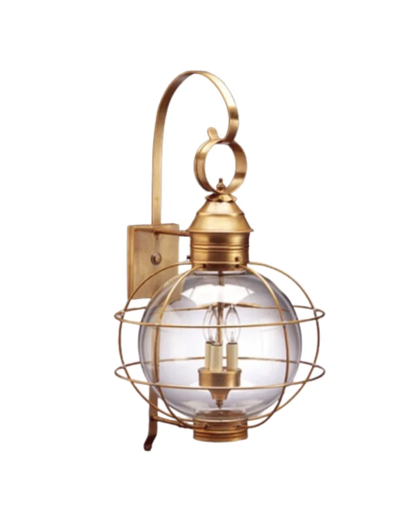 Caged Round Onion Lantern