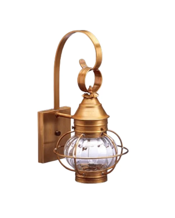 Caged Onion Wall Lantern