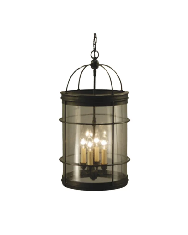 4 - Light Large Round Lantern