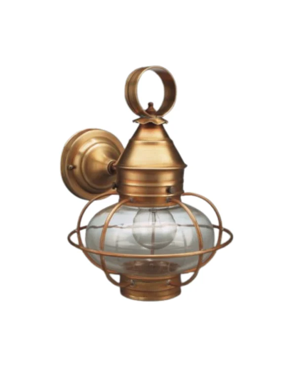 Caged Onion Wall Lantern