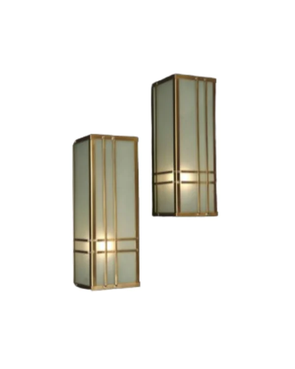 Modern Box Exterior Wall Lantern