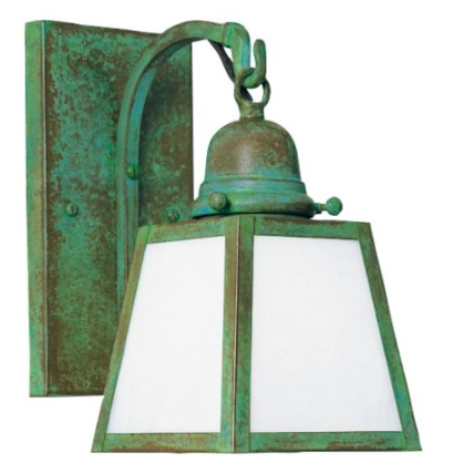A-Line Shade Wall Mount Lantern
