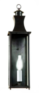 Tall Traditional Wall Mount Lantern