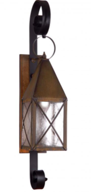 Caged Wall Mount Lantern