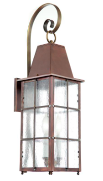 Caged Wall Mount Lantern
