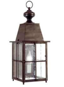 Caged Box Wall Mount Lantern