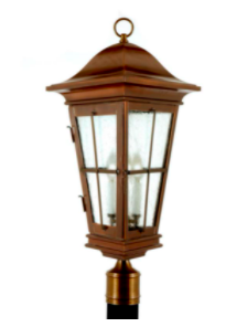 Sided Coach Post Lantern